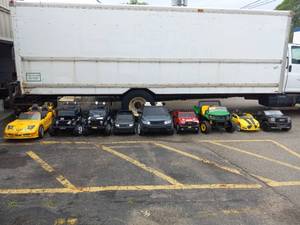 lot 46 image: 9 KIDS RIDE ONS