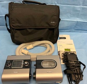 lot 5 image: Like New MSRP $2500 ResMed S9 AutoSet EPR wH5i Humidifier CPAP and BiPAP Machine WITH Hose, Travel Bag, Manual, SD CARD & Power Cord (Mask Not Included) - Excellent Working Condition WOW Only 1434 Hours On This Fantastic Machine