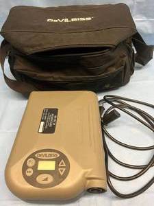 lot 12 image: MSRP $800 DeVILBISS 9001D Nasal CPAP System - Quietest CPAP Available - Automatic Altitude Compensation With Travel Bag, Power Cord & Manual - Works Great No Reserve