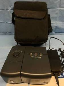 lot 14 image: Like New MSRP $1800 Respironics REMstar Plus M Series CPAP Machine WReservoir, Power Cord, New Filter, Manual & Travel Case (No MaskHose) WOW Only 953 Hours Works Great