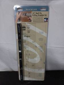 lot 33 image: Shelf Pin Template