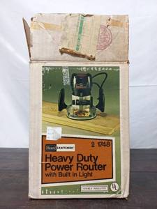 lot 90 image: Craftsman Router