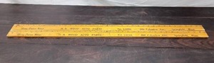 lot 139 image: Old Yard Sticks