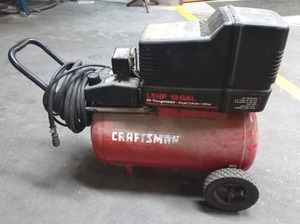 lot 333 image: Craftsman 12-Gallon Air Compressor