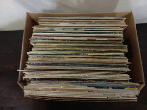lot 10 image: Box of Records