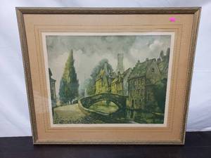 lot 21 image: Framed Art