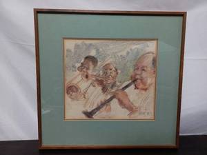 lot 23 image: Framed Art