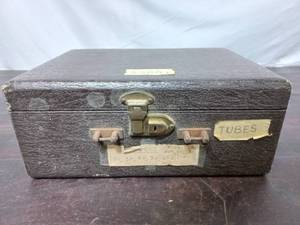 lot 27 image: Old Case of Tubes