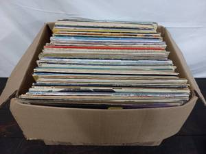 lot 28 image: Box of Records