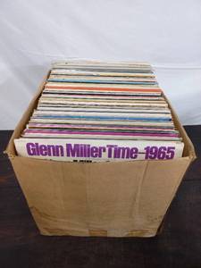 lot 31 image: Box of Records