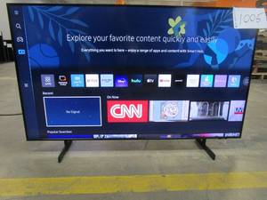 lot 1005 image: Samsung 50 Class 4K Crystal UHD (2160p) LED Smart TV with HDR UN50AU8000 2021
