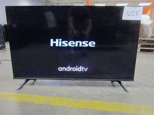 lot 1025 image: Hisense 50 inch A6G Series 4K UHD Android Smart TV