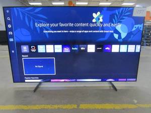 lot 1037 image: SAMSUNG 75 Class Q60B QLED 4K Smart TV QN75Q60BAFXZA 2022 RESERVE $600.00