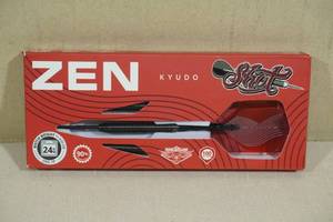 lot 11 image: Shot Zen Kyudo 24 Gram Steel Tip Darts -3 Pack