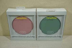 lot 39 image: 2 Heyday Wireless Charging Pads