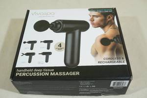 lot 41 image: Vivaspa Handheld Deep Tissue Percussion Massager