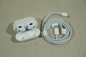 lot 54 image: Apple AirPods 3rd Generation with Lightning Charging Case