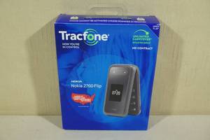 lot 91 image: Nokia 2760 Flip No-Contract Tracfone Cell Phone