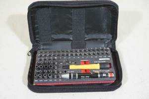 lot 112 image: Wiha 68 Piece ESD Safe Precision Microbits Set