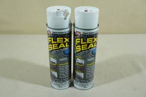 lot 119 image: 2 14oz Flex Seal White