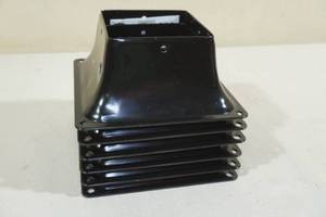 lot 128 image: 6 Pylex Base 44 Deck Base Bracket 4x4 Black