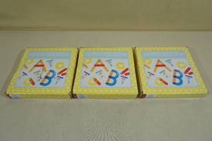 lot 247 image: 3 Alphabet Construction Activity Sets