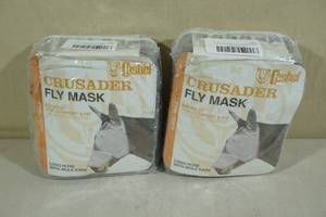 lot 256 image: 2 Cashel CrusaderFly Masks -HorseMule