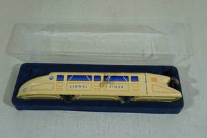 lot 264 image: Lionel Trains American Legend Wind Up Tin Train with Spinning Propeller