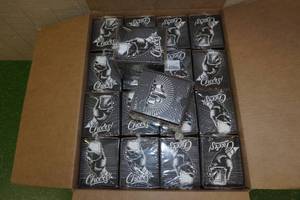 lot 286 image: 50 Novelty Wine Glasses - All Pro GunPatriotic Themed