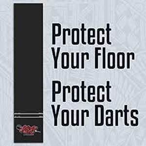 lot 8 image: Professional Heavy Duty Dart Mat By Shot 9.9x2