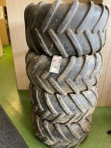lot 30 image: $5 Bill and Set of 4 McCreary 31x15.5-15 Tires on Steel Wheels