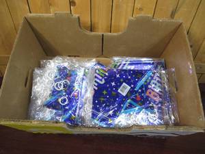 Large Lot of Happy Birthday Helium Balloons