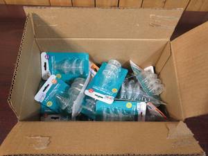 Box of Slow & Fast Flow 3 pack Silicone Bottle Nipples