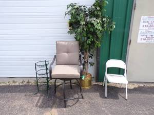 Outdoor Chair and Dcor