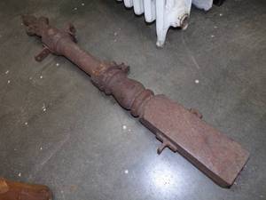 Antique Cast Iron Post