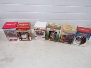 6 Collectable Beer Steins