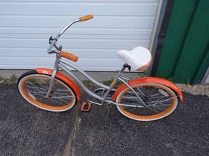 Orange Huffy Bike
