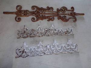 Vintage Cast Iron Dcor Pieces