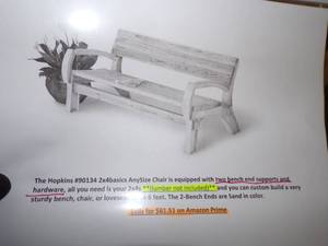 Plastic Bench Ends