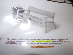 Plastic Bench Ends