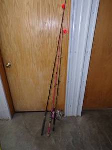 4 Fishing Rods and 3 Reels
