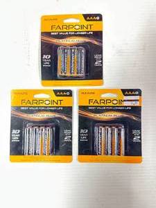 Lot of 24 AAA in Date Batteries
