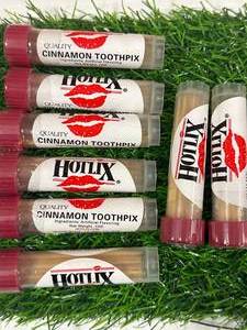 Lot of 8 Hotlix Cinnamon Toothpicks Packs