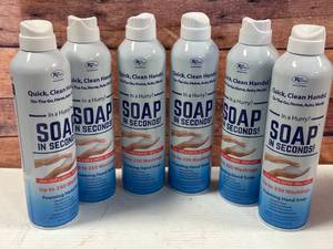 Lot of 6 New Soap in Seconds