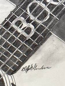 Hank Williams Jr. Artwork 20x24 Inch