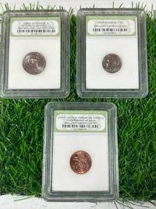 Lot of 3 Uncirculated Coins