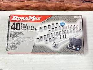 New Duramax 40pc Socket Set
