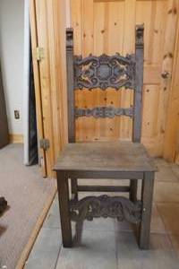 lot 1 image: vintage chair