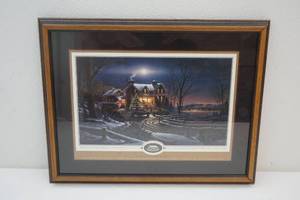 lot 9 image: Terry Redlin  print