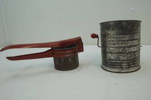 lot 63 image: vintage kitchenware